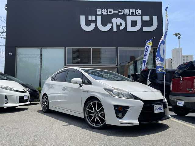 トヨタ プリウス S ツーリングセレクション 兵庫県 2012(平24)年 13.9万km ホワイトパールクリスタルシャイン (株)IDOMが運営する【じしゃロン西宮店】の自社ローン専用車両になります。こちらは現金またはオートローンご利用時の価格です。自社ローンご希望の方は別途その旨お申付け下さい/＊ETC/＊バックカメラ/＊フルセグ/＊横滑り防止装置/＊オートライト/＊パワステ/＊パワーウィンドウ