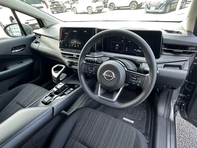 日産 ノート X 千葉県 2024(令6)年 2.8万km ダークメタルグレー 純正９インチナビ/(AM/FM/TV/Bluetooth)/HDMI/全周囲カメラ/デジタルインナーミラー/プロパイロット/置くだけ充電/衝突被害軽減システム/車線逸脱警報/クルーズコントロール/横滑り防止装置/ETC２．０/アイドリングストップ/LEDヘッドライト/オートライト/ウィンカーミラー/電動格納ミラー/シートリフター/プッシュスタート/スマートキー/フロアマット/スペアキー/取扱説明書/保証書