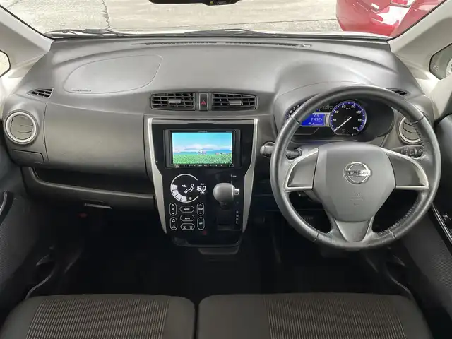 日産 デイズ ハイウェイスターX 青森県 2016(平28)年 7.1万km ホワイトパール 社外SDナビ（AVIC-MRZ02）/・CD/AUX/SD/ワンセグTV/スマートキー/スペアキー/アラウンドビューモニター/エマージェンシーブレーキ/D席シートヒーター/ＬＥＤヘッドライト/純正１４ＡＷ/冬用タイヤ積込み有/新車時保証書/取扱説明書