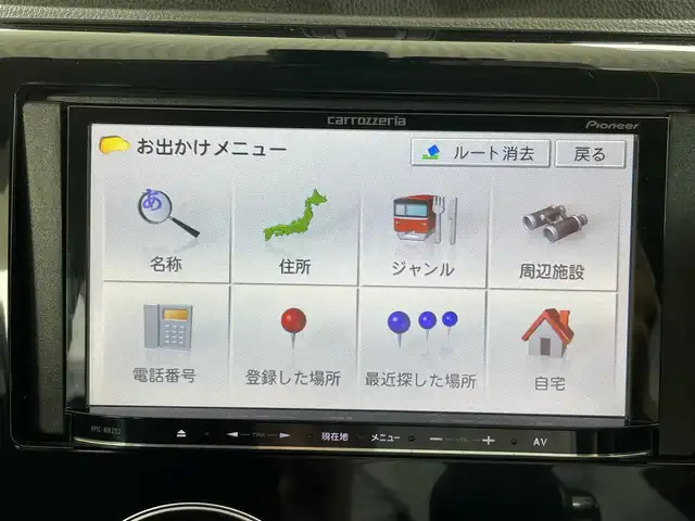 日産 デイズ ハイウェイスターX 青森県 2016(平28)年 7.1万km ホワイトパール 社外SDナビ（AVIC-MRZ02）/・CD/AUX/SD/ワンセグTV/スマートキー/スペアキー/アラウンドビューモニター/エマージェンシーブレーキ/D席シートヒーター/ＬＥＤヘッドライト/純正１４ＡＷ/冬用タイヤ積込み有/新車時保証書/取扱説明書