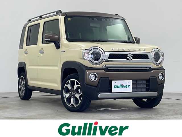 スズキ ハスラー Jスタイル Ⅱ 秋田県 2023(令5)年 0.6万km シフォンアイボリーメタリック/ウッディブラウン2トーンルーフ ４ＷＤ/ワンオーナー/社外ディスプレイオーディオ/バックカメラ/アダプティブクルーズコントロール/シートヒーター（D/N席)/デュアルカメラブレーキサポート/グリップコントロール/スノーモード/レーンキープアシスト/オートライト/フロアマット/スマートキー/LEDヘッドライト/前後ドライブレコーダー/ＥＴＣ/取扱説明書　/保証書