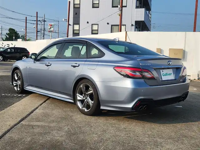 トヨタ クラウン ハイブリッド RS アドバンス 群馬県 2019(令1)年 7.1万km プレシャスガレナ 〇純正8インチナビ/〇フルセグTV/〇バックカメラ/〇ビルトインETC2.0/〇ドライブレコーダー/〇セーフティセンス/・レーダークルーズコントロール/・プリクラッシュセーフティ/〇ブラインドスポットモニター/〇カラーヘッドアップディスプレイ/〇三眼LEDヘッドランプ/〇オートライト/〇フォグランプ/〇純正18インチアルミ/〇革巻きステアリング/〇パドルシフト/〇ステアリングヒーター/〇合皮/ブランノーブコンビシート（ブラック/テラロッサ）/〇シートヒーター/〇パワーシート/〇スマートキー/〇禁煙車