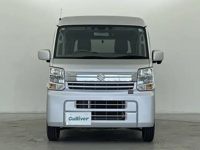 スズキ エブリイ JOINターボ 群馬県 2021(令3)年 3.7万km シルキーシルバーメタリック 社外SDナビ/（フルセグTV/BT/CD/DVD/SD/USB）/バックカメラ/ETC/シートヒーター/スズキセーフティサポート/・デュアルカメラブレーキサポート/・前後方誤発進抑制機能/・車線逸脱警報機能/・ふらつき警報機能/・先行車発進お知らせ機能/・ハイビームアシスト/・リヤパーキングセンサー/LEDヘッドランプ/オートライト/キーレス