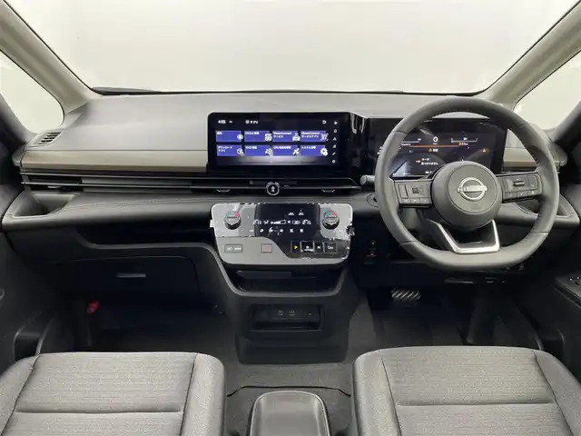日産 セレナ e－パワー ハイウェイスター V 福井県 2025(令7)年 0.1千km 白Ⅱ インテリジェント アラウンドビューモニター（移動物 検知機能付）/インテリジェント ルームミラー/アドバンスドドライブアシストディスプレイ（12.3インチカラーディスプレイ）/統合型インターフェースディスプレイ/ワイヤレス充電器+6スピーカー/NissanConnectナビゲーションシステム（地デジ内蔵）/車載通信ユニット（TCU［Telematics Control Unit］）/ETC2.0ユニット（ビルトインタイプ）/ドライブレコーダー（前後セット）/プロパイロット（ナビリンク機能付）/プロパイロット緊急停止支援システム（SOSコール機能付）/SOSコール/ヘッドランプ オートレベライザー/アダプティブLEDヘッドライトシステム