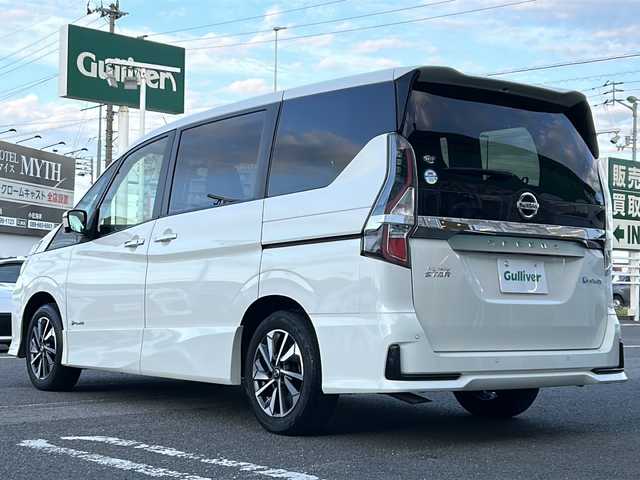 日産 セレナ e－パワー ハイウェイスター V 徳島県 2019(令1)年 3.8万km ブリリアントホワイトパール ワンオーナー/純正10インチナビ/（Bluetooth/フルセグ/CD/DVD/Blu-ray/HDMI）/アラウンドビューモニター/プロパイロット/デジタルインナーモニター/ブラインドスポットモニター/両側パワースライドドア/ビルトインETC/ステアリングスイッチ/LEDヘッドライト/フォグランプ/ウィンカーミラー/電動格納ミラー/純正16アルミホイール/純正フロアマット