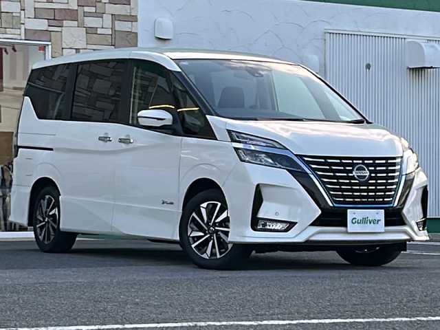 日産 セレナ e－パワー ハイウェイスター V 徳島県 2019(令1)年 3.8万km ブリリアントホワイトパール ワンオーナー/純正10インチナビ/（Bluetooth/フルセグ/CD/DVD/Blu-ray/HDMI）/アラウンドビューモニター/プロパイロット/デジタルインナーモニター/ブラインドスポットモニター/両側パワースライドドア/ビルトインETC/ステアリングスイッチ/LEDヘッドライト/フォグランプ/ウィンカーミラー/電動格納ミラー/純正16アルミホイール/純正フロアマット