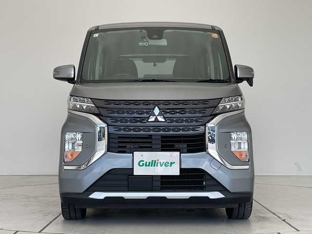 三菱 ｅＫクロススペース G 沖縄県 2021(令3)年 4.3万km チタニウムグレーメタリック SDナビ/片側パワースライド/シートヒーター/バックカメラ/コーナーセンサー/純正アルミホイール/LEDヘッドライト/ETC/オートマチックハイビーム/ダウンヒルアシストコントロール/衝突軽減システム/フルセグ/CD DVD/Bluetooth/ステアリングスイッチ/スマートキー/プッシュスタート