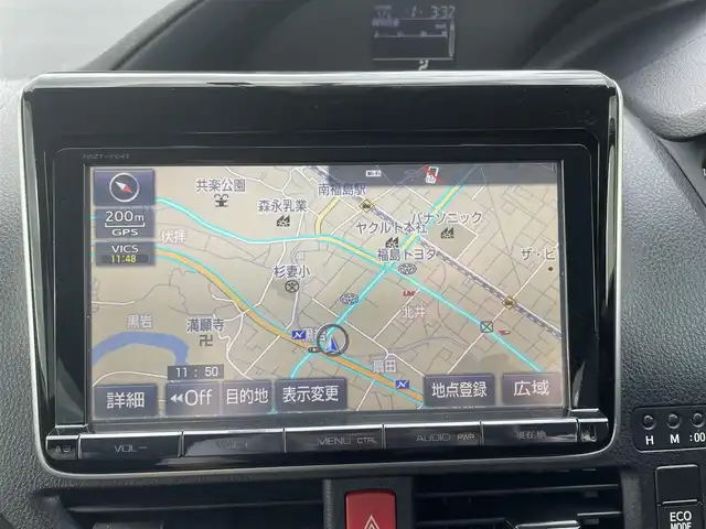 トヨタ ヴォクシー ZS 福島県 2014(平26)年 14.1万km ブラック (株)IDOMが運営する【じしゃロン福島店】の自社ローン専用車両になります。こちらは現金またはオートローンご利用時の価格です。自社ローンご希望の方は別途その旨お申付け下さい/純正ＳＤナビ/フルセグテレビ/バックカメラ/フリップダウンモニター/両側パワースライドドア/革巻ステアリング/ステアリングリモコン/ＥＴＣ/後席用サンシェード/オートリトラミラー