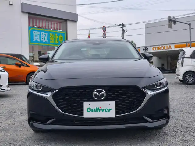マツダ マツダ３セダン 15S ツーリング 熊本県 2021(令3)年 2万km ジェットブラックマイカ ワンオーナー/純正ナビ/【フルセグTV/CD/DVD/USB/BT/HDMI】/バックカメラ/i-ACTIVSENSE/スマートブレーキサポート/車線逸脱警報/コーナーセンサー/ブラインドスポットモニター/ステアリングリモコン/LEDオートライト/フォグランプ/オートハイビーム/電子パーキング/オートホールド/純正18インチアルミホイール/純正フロアマット/スペアキー/取扱説明書/保証書