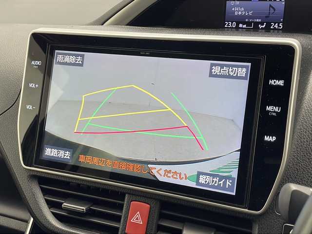 トヨタ ヴォクシー ハイブリッド ZS 煌 千葉県 2018(平30)年 7万km ブラック トヨタセーフティセンス/衝突軽減ブレーキ/レーンキープアシスト/純正10インチSDナビ/純正フリップダウンモニター/フルセグ/Bluetooth/CD/DVD/ETC/両側パワースライドドア/TRDサスペンション/純正フロアマット/純正ドアバイザー/ISOFIX/純正アルミホイール/シートヒーター（前席）
