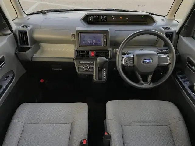 スバル シフォン G スマートアシスト 鳥取県 2019(令1)年 4.8万km ブラックマイカメタリック ４・W・D/福祉車車両/助手席ウィングシート（リフトタイプ）/純正ナビ/フルセグ/CD/DVD/USB/BT/全方位カメラ/スマートアシスト/コーナーセンサー/片側パワースライドドア/ドライブレコーダー・ETC/前席シートヒーター/LEDヘットライト/社外14インチアルミホイール/プッシュエンジンスタート/アイドリングストップ/スペアキー/フロアマット・ドアバイザー/スタットレスセット積込み/（タイヤ溝６部山）