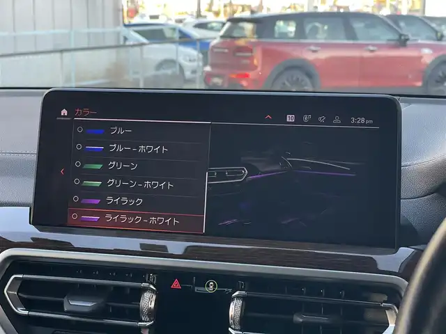 ＢＭＷ Ｘ３ xDrive20d Mスポーツ 山梨県 2022(令4)年 1.9万km サファイアブラックP 黒革/シートＨ　/ＬＥＤヘッド　/Ａハイビーム　/アンビエントライト　/ミラー型ＥＴＣ　/純正ＨＤＤナビ　/３６０カメラ　/ＡＣＣ　/ＬＫＡ　/ＢＳＡ　/パドルシフト　/パワーバックドア　/フットオープナー