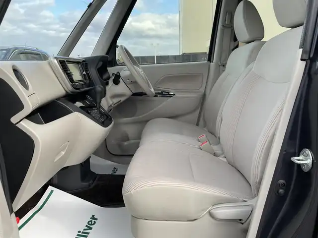 日産 デイズ ルークス X 山形県 2015(平27)年 7.8万km プレミアムパープルP ４WD/衝突軽減システム/純正SDナビ/　　【CD　BT　フルセグ　USB　AUX】/アラウンドビューモニター/片側パワースライド/シートヒーター/純正14インチアルミホイール/アイドリングストップ/純正フロアマット/電動格納ミラー/スマートキー