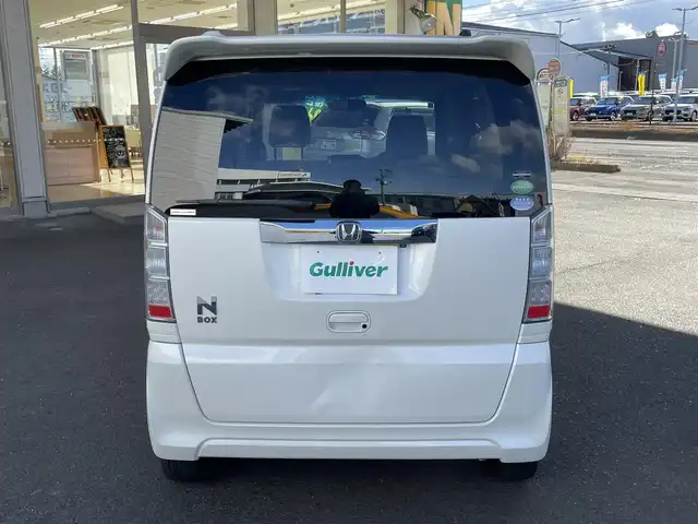 ホンダ Ｎ ＢＯＸ G Lパッケージ 宮城県 2015(平27)年 6.3万km プレミアムホワイトパール ナビ（AM/FM/BT）/TV（ワンセグ）/POWER OUTLET 12V　180MAX/片側パワースライドドア /純正マット/スマートキー/スペアキー/純正フロアマット/AAC/パワーステアリング/パワーウィンドウ