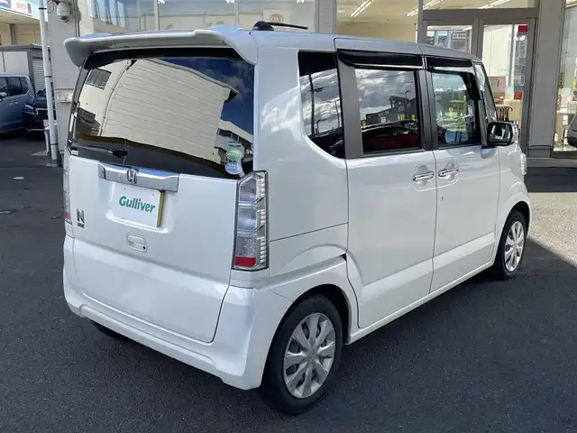 ホンダ Ｎ ＢＯＸ G Lパッケージ 宮城県 2015(平27)年 6.3万km プレミアムホワイトパール ナビ（AM/FM/BT）/TV（ワンセグ）/POWER OUTLET 12V　180MAX/片側パワースライドドア /純正マット/スマートキー/スペアキー/純正フロアマット/AAC/パワーステアリング/パワーウィンドウ