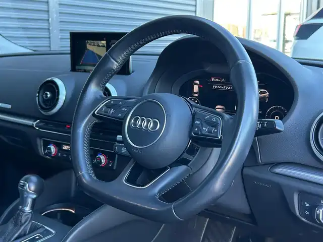 アウディ Ａ３ SB 1．4 TFSI スポーツ 茨城県 2017(平29)年 4.5万km グレイシアホワイトメタリック コンビニエンスパッケージ /アドバンストキ- /パ-キングシステム /Bカメラ /バ-チャルコックピット /MMIナビ /12セグ /BT/USB/DVD /アウディプレセンス /ACC /レ-ンアシスト /シ-トヒ-タ- /PWシ-ト /パドルシフト /FRドラレコ /ETC /禁煙車