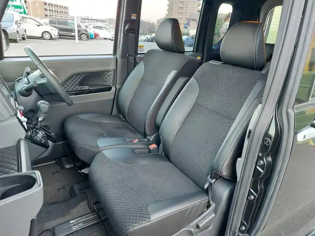 ダイハツ タント カスタム RS 東京都 2019(令1)年 3.2万km ブラックマイカメタリック 社外ナビ/両側パワースライドドア/ハーフレザーシート/スマートアシスト/衝突軽減ブレーキ/コーナーセンサー/アイドリングストップ/スマートキー/プッシュスタート/LEDヘッドライト/純正アルミホイール