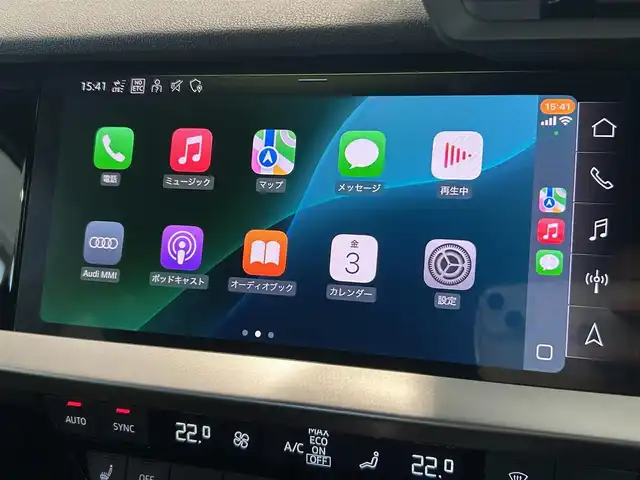 アウディ Ａ３ SB 30TFSI Sライン 愛知県 2021(令3)年 3.4万km 黒 コンビニエンス＆アシスタンスパッケージ/Sライン・ハーフレザーシート/ナビゲーションパッケージ/Audiプレセンス/アダプティブクルーズコントロール/ワイヤレスデバイスチャージャー/バーチャルコックピット/car play/Bluetooth/プッシュスタート/ETC