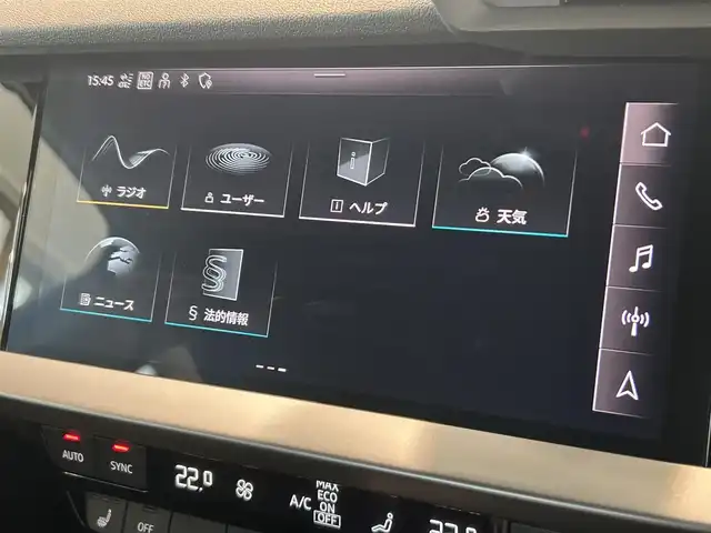 アウディ Ａ３ SB 30TFSI Sライン 愛知県 2021(令3)年 3.4万km 黒 コンビニエンス＆アシスタンスパッケージ/Sライン・ハーフレザーシート/ナビゲーションパッケージ/Audiプレセンス/アダプティブクルーズコントロール/ワイヤレスデバイスチャージャー/バーチャルコックピット/car play/Bluetooth/プッシュスタート/ETC
