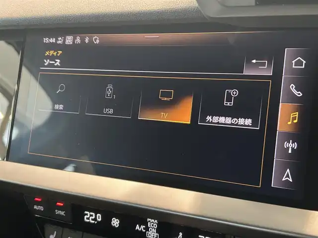 アウディ Ａ３ SB 30TFSI Sライン 愛知県 2021(令3)年 3.4万km 黒 コンビニエンス＆アシスタンスパッケージ/Sライン・ハーフレザーシート/ナビゲーションパッケージ/Audiプレセンス/アダプティブクルーズコントロール/ワイヤレスデバイスチャージャー/バーチャルコックピット/car play/Bluetooth/プッシュスタート/ETC