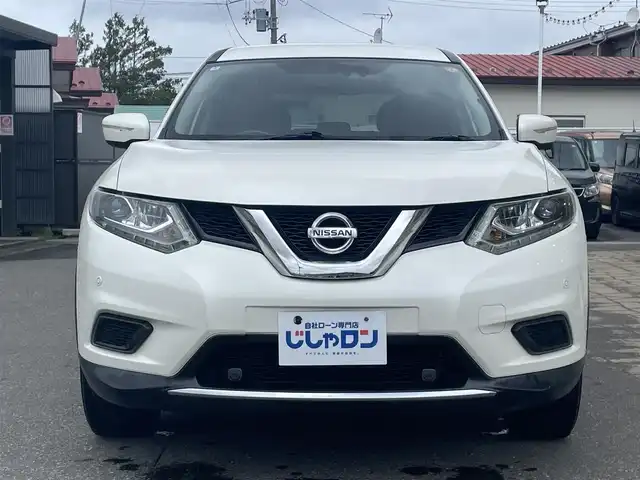 日産 エクストレイル ハイブリッド 20X エマージェンシーブレーキ 秋田県 2016(平28)年 8.1万km ブリリアントホワイトパール (株)IDOMが運営する【じしゃロン 秋田店】の自社ローン専用車両になります。こちらは現金またはオートローンご利用時の価格です。自社ローンご希望の方は別途その旨お申付け下さい/４WD/スマートキー/純正ナビ/フルセグテレビ/バックカメラ/ETC/シートヒーター/パワーバックドア