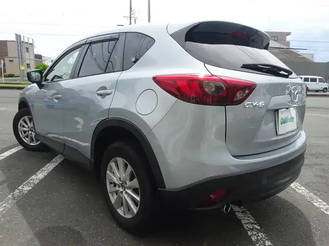 マツダ ＣＸ－５ XD 静岡県 2015(平27)年 8.2万km ソニックシルバーM ワンオーナー　禁煙車/マツダコネクト/（BT/USB/CD/DVD/AUX/フルセグTV）/バックカメラ/サイドカメラ（助手席側）/クルーズコントロール/スマートシティブレーキサポート/ETC/前方ドライブレコーダー/LEDヘッドランプ　オートライト/AFS/純正フロアマット　ドアバイザー/ステアリングスイッチ/プッシュスタートボタン/スマートキー×2個/アイドリングストップ