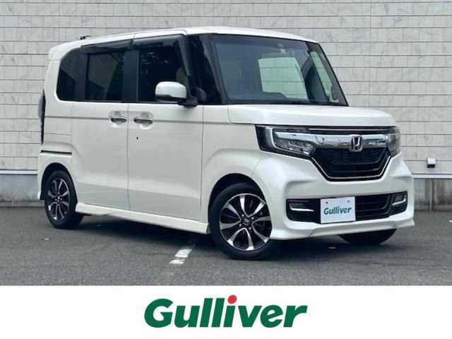ホンダ Ｎ ＢＯＸ カスタム G L ホンダセンシング 大阪府 2018(平30)年 3.7万km プレミアムホワイトパールⅡ ナビ　/地デジ　/バックカメラ　/パワースライドドア　/ドライブレコーダー　/ETC　/LEDヘッドライト　/スマートキー　/フロアーマット　/サイドバイザー　/レーダークルーズコントロール　