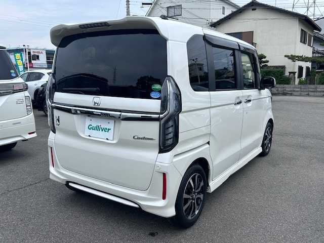 ホンダ Ｎ ＢＯＸ カスタム G L ホンダセンシング 大阪府 2018(平30)年 3.7万km プレミアムホワイトパールⅡ ナビ　/地デジ　/バックカメラ　/パワースライドドア　/ドライブレコーダー　/ETC　/LEDヘッドライト　/スマートキー　/フロアーマット　/サイドバイザー　/レーダークルーズコントロール　