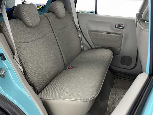 スズキ ラパン S 宮崎県 2017(平29)年 4.9万km フレンチミントパールメタリック 禁煙車/衝突被害軽減ブレーキ/社外ナビTV/（ストラーダ/CN-RA07WD/CD/Bluetooth/フルセグTV)/社外ETC/社外ドライブレコーダー/純正セキュリティアラーム/純正キセノンオートライト/純正フロアマット/エネチャージ/本革巻ハンドル/電動格納ミラー/リアプライバシーガラス/スマートキー/プッシュエンジンスタート/新車時保証書/取扱い説明書