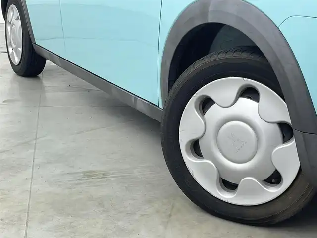 スズキ ラパン S 福岡県 2017(平29)年 4.9万km フレンチミントパールメタリック 社外ナビ／フルセグＴＶ　/ＥＴＣ　/前方ドライブレコーダー　/衝突軽減ブレーキ　/横滑り防止装置　/アイドリングストップ　/シートヒーター　/プッシュスタート／スマートキー　/電動格納式ドアミラー　/純正フロアマットト