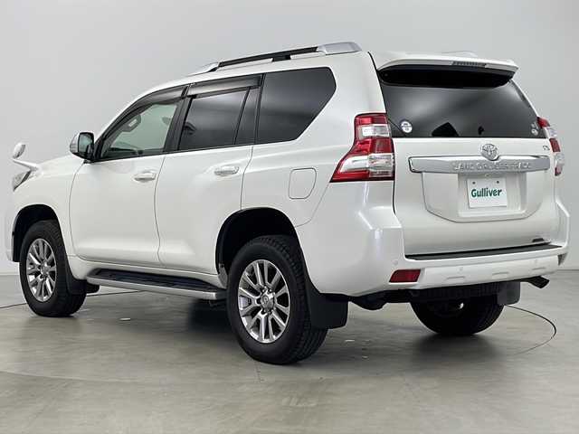 トヨタ ランドクルーザー プラド TX Lパッケージ・G－フロンティア 道央・札幌 2016(平28)年 7.2万km ホワイトパールクリスタルシャイン ・ワンオーナー/・社外ナビ&CD&DVD&SD&BT&HDMI/・バックカメラ/・クルーズコントロール/・横滑り防止装置/・コーナーセンサー/・前方ドライブレコーダー/・前席シートヒーター/・前席パワーシート/・ルーフレール/・プッシュスタート/・電動格納ミラー/・LEDヘッドライト/・オートライト/・スマートキー/・取扱説明書