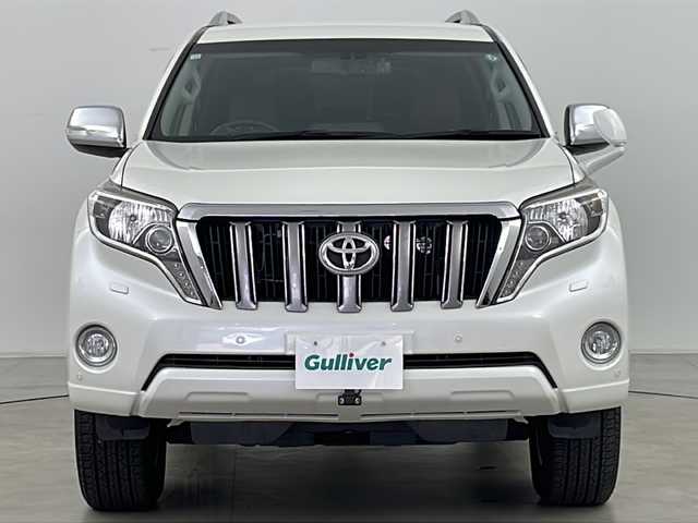 トヨタ ランドクルーザー プラド TX Lパッケージ・G－フロンティア 道央・札幌 2016(平28)年 7.2万km ホワイトパールクリスタルシャイン ・ワンオーナー/・社外ナビ&CD&DVD&SD&BT&HDMI/・バックカメラ/・クルーズコントロール/・横滑り防止装置/・コーナーセンサー/・前方ドライブレコーダー/・前席シートヒーター/・前席パワーシート/・ルーフレール/・プッシュスタート/・電動格納ミラー/・LEDヘッドライト/・オートライト/・スマートキー/・取扱説明書