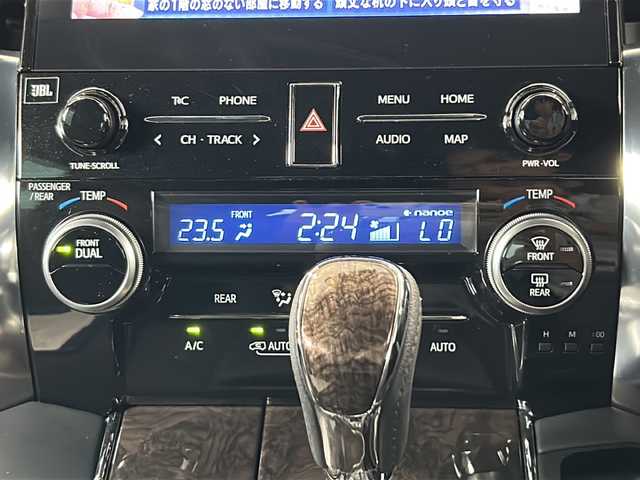 トヨタ アルファード 富山県 2020(令2)年 2.5万km ブラック 純正ＨＤＤ９インチナビ　/フルセグ　/サンルーフ　/本革シート　/両側電動スライドドア　/トヨタセーフティセンス　/全方位カメラ　/シーケンシャルウィンカー　/禁煙車　/バックカメラ　/コーナーセンサー　/ETC2.0　/4WD/ブラインドスポットモニター/電動リアゲート/LEDヘッドライト/レーダークルーズコントロール/パワーシート/スマートキー/シートヒーター/ドライブレコーダー/純正アルミホイール/純正オーディオ/電動格納ミラー/アイドリングストップ/プッシュスタート