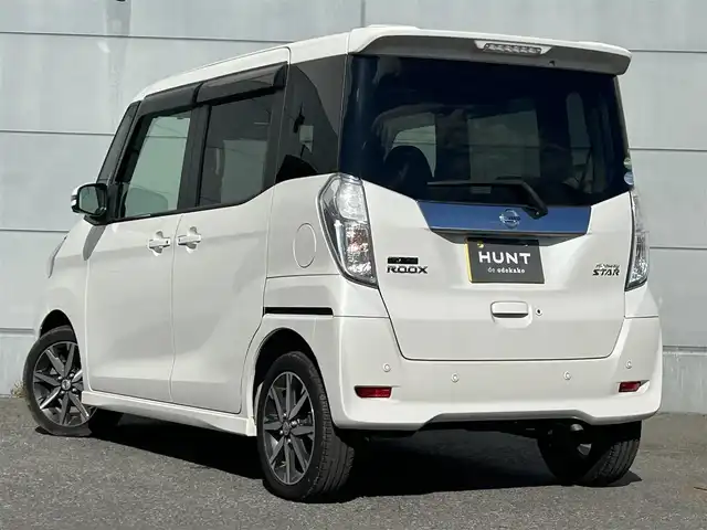 日産 デイズ ルークス ハイウェイスター Gターボ 千葉県 2019(令1)年 6.2万km ホワイトパール 全方位カメラ/純正ナビ/クルーズコントロール/両側パワースライドドア/レーンキープアシスト/衝突軽減ブレーキ/横滑り防止装置/ETC2.0/プッシュスタート/アイドリングストップ/純正アルミホイール