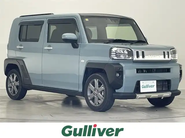 ダイハツ タフト G ターボ 福島県 2020(令2)年 3.3万km レイクブルーメタリック ７型ナビ/CD/DVD/SD/Bluetooth/フルセグＴＶ/ETC/追従クルーズコントロール/衝突軽減ブレーキ/全方位カメラ/ガラスルーフ/スマートキー/コーナーセンサー/オートハイビーム/シートヒーター/LEDヘッドライト/純正アルミホイール