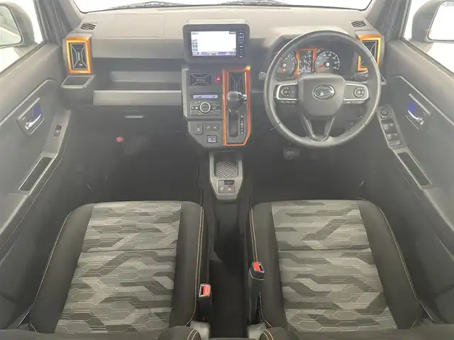 ダイハツ タフト G ターボ 福島県 2020(令2)年 3.3万km レイクブルーメタリック ７型ナビ/CD/DVD/SD/Bluetooth/フルセグＴＶ/ETC/追従クルーズコントロール/衝突軽減ブレーキ/全方位カメラ/ガラスルーフ/スマートキー/コーナーセンサー/オートハイビーム/シートヒーター/LEDヘッドライト/純正アルミホイール