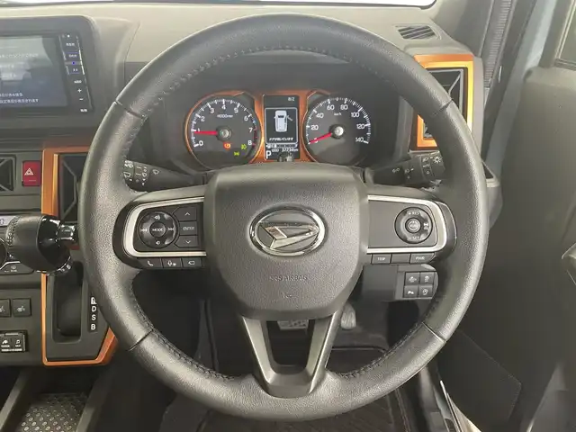 ダイハツ タフト G ターボ 福島県 2020(令2)年 3.3万km レイクブルーメタリック ７型ナビ/CD/DVD/SD/Bluetooth/フルセグＴＶ/ETC/追従クルーズコントロール/衝突軽減ブレーキ/全方位カメラ/ガラスルーフ/スマートキー/コーナーセンサー/オートハイビーム/シートヒーター/LEDヘッドライト/純正アルミホイール