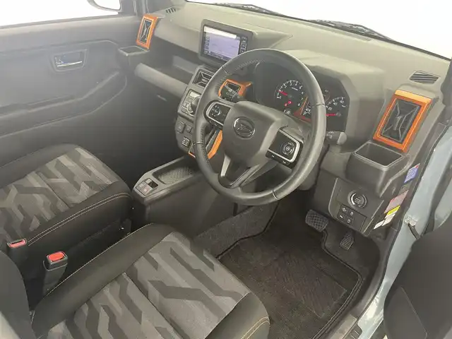 ダイハツ タフト G ターボ 福島県 2020(令2)年 3.3万km レイクブルーメタリック ７型ナビ/CD/DVD/SD/Bluetooth/フルセグＴＶ/ETC/追従クルーズコントロール/衝突軽減ブレーキ/全方位カメラ/ガラスルーフ/スマートキー/コーナーセンサー/オートハイビーム/シートヒーター/LEDヘッドライト/純正アルミホイール