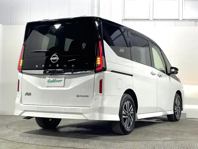 日産 セレナ e－パワー ハイウェイスター V 大阪府 2025(令7)年 0.1千km 白Ⅱ 登録済未使用車 ProPILOT 純正12.3incナビTV 360カメラ デジタルインナーミラー ハーフレザー レーダーC 衝突軽減ブレーキ レーンアシスト ブラインドSM 両側ハンズフリーオートスライドドア 前後ドライブレコーダー