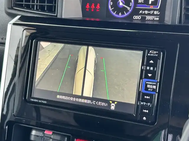 ダイハツ トール カスタムG SAⅢ 静岡県 2020(令2)年 0.4万km パールホワイトⅢ スマートアシスト３/純正ＳＤナビ/全周囲カメラ/フルセグTV/ＤＶＤ再生/ＢＴオーディオ/ドラレコ/クルコン/前席シートヒーター/両側電動スライドドア/ＬＥＤヘッドライト/フォグランプ/純正14AW