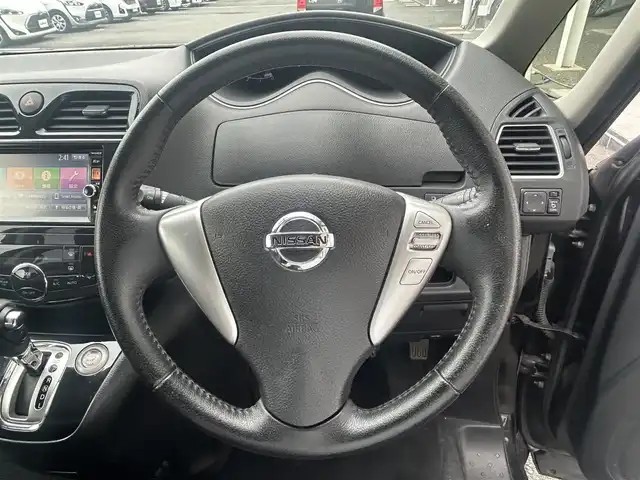 日産 セレナ ハイウェイスター Sハイブリッド 千葉県 2013(平25)年 4.5万km スーパーブラック 純正７インチナビ/バックカメラ/TV・Bluetooth・CD・DVD・SD・AUX/レーダークルーズコントロール/両側パワースライドドア/ビルトインETC/純正16インチアルミホイール/スマートキー・プッシュスタート