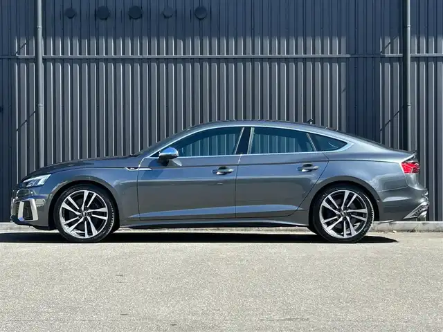アウディ アウディ Ｓ５ スポーツバック 福島県 2022(令4)年 6.2万km デイトナグレーパールエフェクト Bang & Olufsen 3D アドバンストサウンドシステム/リヤスポーツディファレンシャル/アダプティブクルーズコントロール/アウディアクティブレーンアシスト /アウディサイドアシスト/ファインナッパレザー/バーチャルコックピットプラス/マトリクスLEDヘッドライト/パワーシート(前席)/シートヒーター（フロント/リヤ）/ステアリングヒーター/パワーリアゲート/フットオープナー/純正ナビ(BT/USB)/TVチューナー(フルセグ)/AppleCarPlay/360°/純正19AW/ETC2.0/取扱説明書/保証書/スペアキー