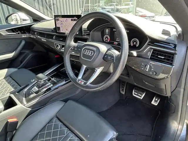 アウディ アウディ Ｓ５ スポーツバック 福島県 2022(令4)年 6.2万km デイトナグレーパールエフェクト Bang & Olufsen 3D アドバンストサウンドシステム/リヤスポーツディファレンシャル/アダプティブクルーズコントロール/アウディアクティブレーンアシスト /アウディサイドアシスト/ファインナッパレザー/バーチャルコックピットプラス/マトリクスLEDヘッドライト/パワーシート(前席)/シートヒーター（フロント/リヤ）/ステアリングヒーター/パワーリアゲート/フットオープナー/純正ナビ(BT/USB)/TVチューナー(フルセグ)/AppleCarPlay/360°/純正19AW/ETC2.0/取扱説明書/保証書/スペアキー