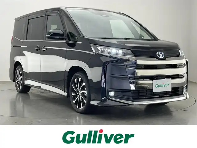 トヨタ ノア ハイブリッド S－Z 愛知県 2024(令6)年 1万km アティチュードブラックマイカ 純正１０．５型ＤＡナビ　デジイン　カラーＨＵＤ　禁煙　ＤＶＤ　フルセグ　ＥＴＣ２．０　前後ドラレコ　ＨＤＭＩ　バックカメラ　シートヒーター　セーフティセンス　衝突軽減　追従クルコン　黒ハーフレザー