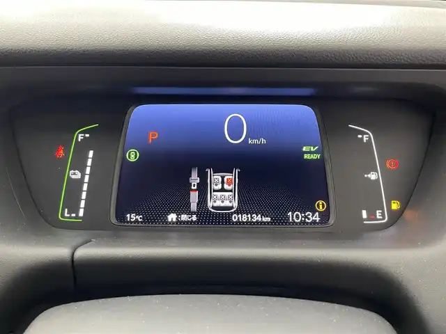 ホンダ フィット e:HEVリュクス 滋賀県 2022(令4)年 1.9万km ゴールド 純正9インチナビ/【Bluetooth/CD/DVD/フルセグTV】/ハーフレザーシート/バックカメラ/追従クルーズコントロール/クリアランスソナー/LEDヘッドライト/オートマチックハイビーム/前後ドライブレコーダー/D/Nシートヒーター/ステアリングヒーター/ビルトインETC/電動パーキングブレーキ/オートブレーキホールド/純正フロアマット/プッシュスタート/スマートキー/ステアリングリモコン