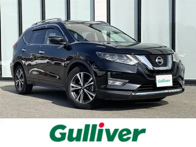 日産 エクストレイル 20Xi 大阪府 2018(平30)年 7.2万km ダイヤモンドブラック 純正9インチナビ/・Bluetooth/CD/DVD/AUX/ラジオ/主要装備/・プロパイロット/・エマージェンシーブレーキー/・全方位カメラ/・アラウンドビューモニター/・アイドリングストップ/・横滑り防止装置/・オートホールド/・ハイビームアシスト/・フロントバックソナー/・ダウンヒルアシストコントロール/・パワーバックドア/・ステアリングリモコン/・スマートルームミラー/・ルーフレール/・LEDヘッドライト/・純正フロアマット/・純正AW/・ETC