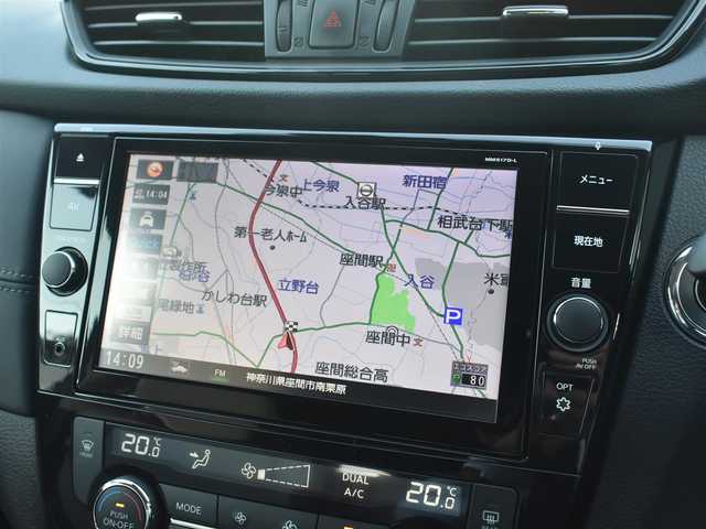 日産 エクストレイル モードプレミア ハイコントラストインテリア 道央・札幌 2017(平29)年 5万km 黒 デジタルインナーミラー/純正9インチナビ（型式MM517D-L)/：フルセグTV/：CD DVD再生/：Bluetoothオーディオ/：アラウンドビューモニター/純正19インチアルミホイール/純正フロアマット/LEDヘッドライト/：オートヘッドライト/：フロントフォグライト/インテリジェントエマージェンシーブレーキ/クイックコンフォートシートヒーター（前席・2列目左右）/左右独立温度調節機能付オートエアコン/リモコンパワーバックドア/ーーーーーーーーーーーーーーーーーーーーーーーーーーーー/保証書/取扱説明書/スペアスマートキー×1本/記録簿(H.30.R.2.3.4.5.6.7)