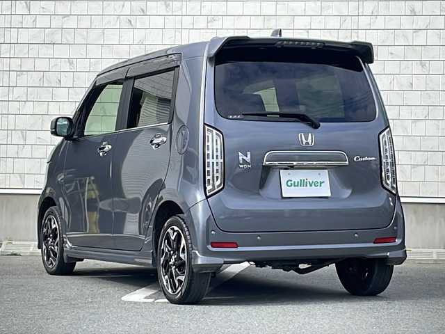 ホンダ Ｎ ＷＧＮ カスタム Lターボ ホンダS 山形県 2020(令2)年 5.7万km シャイニンググレーM 〇純正ナビ/〇フルセグTV/〇バックカメラ/〇4WD/〇ターボ/〇ビルトインETC/〇ホンダセンシング/〇アダプティブクルーズコントロール/〇LEDヘッドランプ/〇オートライト/〇純正15インチアルミ/〇革巻きステアリング/〇パドルシフト/〇合皮コンビシート/〇シートヒーター/〇オートエアコン/〇スマートキーシステム/〇禁煙車