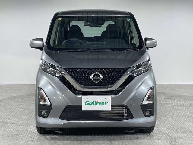 日産 デイズ ハイウェイスターG ターボ 神奈川県 2023(令5)年 0.2万km チタニウムグレーメタリック 純正9インチディスプレイオーディオ/全方位モニター/Bluetooth/Carplay/オートライト/純正15インチAW/オートエアコン/純正前後ドライブレコーダー/LEDヘッドライト/エマジェンシーブレーキ/車線逸脱警報/踏み間違え防止アシスト/前後コーナーセンサー