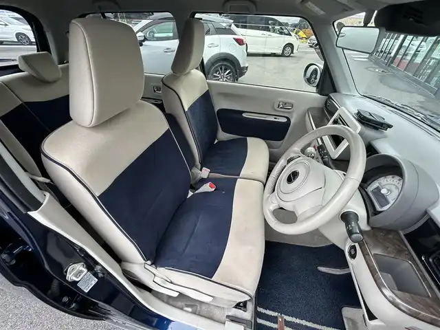 スズキ ラパン モード 栃木県 2021(令3)年 6.8万km ノクターンブルーパール/ホワイト 2トーンルーフ スズキセーフティサポート/純正1DINオーディオ/CD/Bluetooth/USB/AM/FM/スマートキー/ETC/シートヒーター/コーナーセンサー/アイドリングストップ/横滑り防止装置/純正フロアマット/LEDオートライト